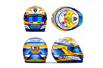 design high quality f1 helmet logo with t shirt design