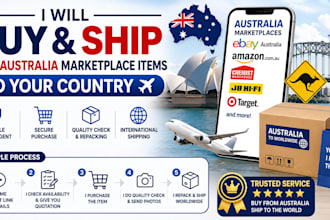 buy and ship any australia marketplace items worldwide