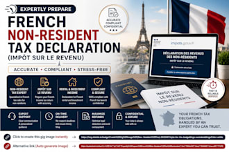 expertly prepare french non resident tax declaration impot sur le revenu