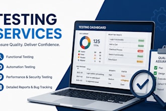 do professional manual testing and QA work