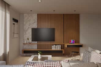 do 3d visual of your interior room
