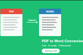 retype or reformat any document accurately and fast