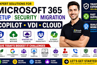 setup microsoft 365 copilot cloud security migration and vdi solutions