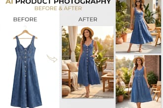 create ai product photography and lifestyle images