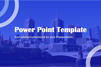 make a clean business pitch deck presentation
