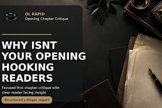diagnose why your opening chapter loses readers