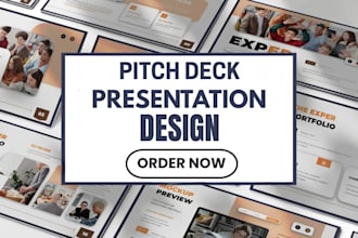 design investor pitch deck redesign canva presentation edit sales deck slides