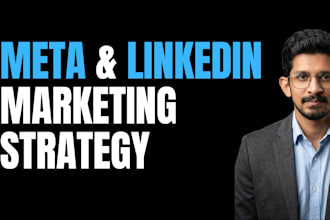 create a custom marketing plan for meta and linkedin