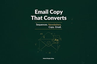 write email sequences and newsletters that convert for your business