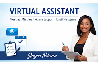 handle your meeting minutes, inbox, and admin tasks virtually