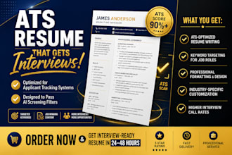 write ats optimized resume cv that lands interviews