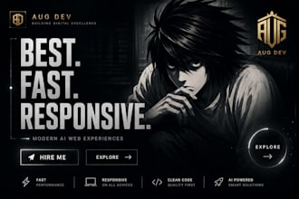 turn your vision into a live ai powered ecommerce machine  custom built aug dev
