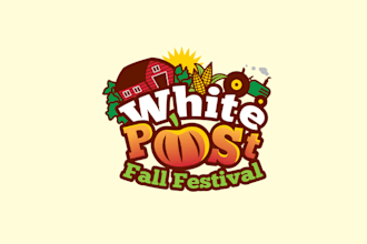 do kid centric family friendly logo fall autumn themed
