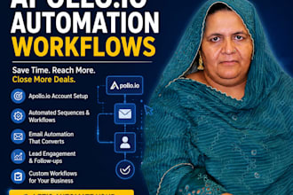 setup apollo io automation workflows