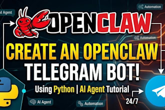 build openclaw ai trading agent for telegram