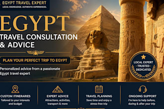 provide professional egypt travel consultation and advice