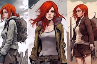 be comic colorist for manga webtoon, graphics novel, manga artist