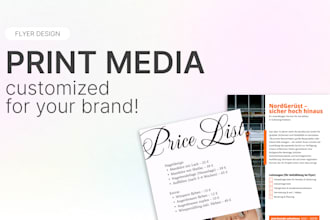 design customized flyers for your brand