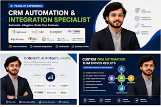 create automation on ghl, n8n, zapier, make and airtable