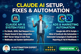 claude ai setup, fix claude API google cloud, oauth and json errors