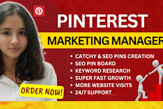 be your pinterest marketing manager and content creator