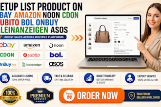 setup list product on noon onbuy amazon cdon subito bol ebay kleinanzeigen asos