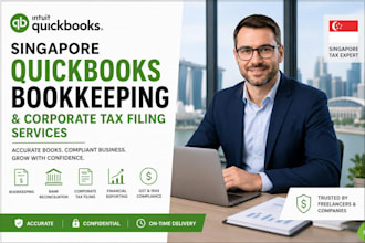 offer singapore quickbooks bookkeeping and corporate tax filing services