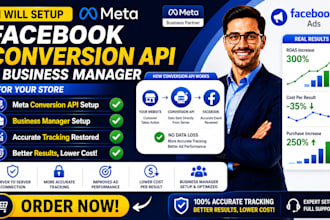 setup facebook conversion api and business manager for your store