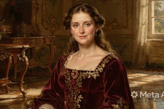 oil painting portrait and illustrations