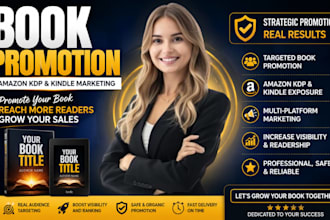 book promotion amazon book marketing booktok marketing ebook