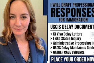 draft professional responses for immigration and uscis issues
