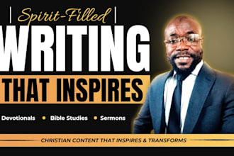 ghostwrite powerful christian sermons and devotionals
