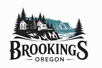 create unique logo for gardening and lawn care