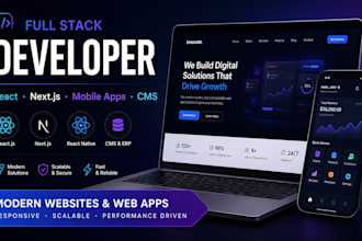 build, redesign and maintain websites mobile apps
