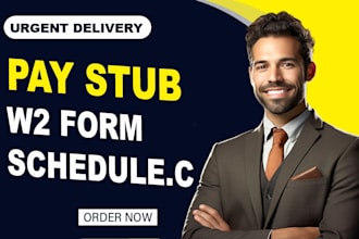do paystub, adp pay stubs, payroll, check stubs and w2 form 1 hour delivery