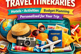design a travel plan to suit your needs and budget
