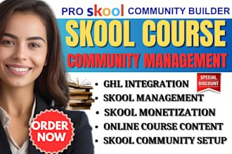 build and launch skool community for coaches, course creators, and entrepreneurs