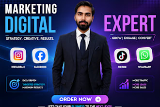 manage facebook ads campaigns, instagram ads and meta ads marketing
