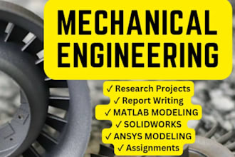 mechanical engineering reports, labs, engineering projects, and problems