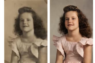 restore, upscale and enhance blurry photos professionally