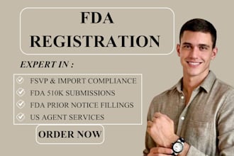 fda registration fda compliance us agent food facility import permit fsvp