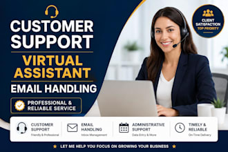 manage customer messages and emails professionally