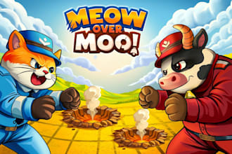 steam game capsule art game cover art game banner pixel art