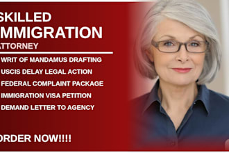 draft a writ of mandamus for uscis delay