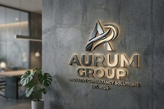 modern minimalist and luxury logo design