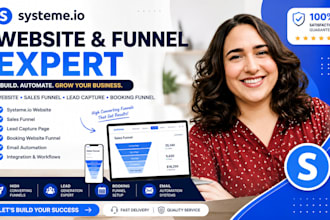 do systeme io website funnel systeme io lead capture page booking website funnel