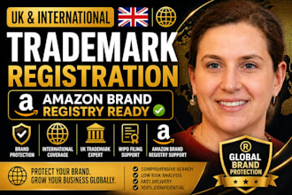 do UK international trademark registration and amazon brand registry