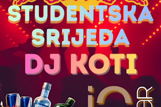 design a modern event poster in canva or photoshop