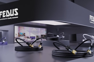 design your 3d product with photorealistic rendering