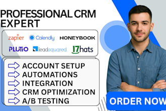 setup zapier calendly integration leadsquared 17hats honeybook plutio automation